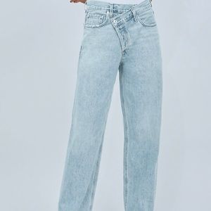 AGOLDE: Criss Cross Jeans